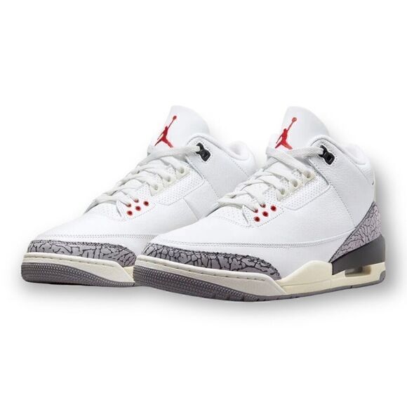 Nike Air Jordan 3 Retro White Cement Reimagined DN3707-100 Mens size 4 New - Picture 1 of 11